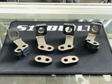 S1 BUILT E-brake Cable Brackets - Cast Aluminum/Alpha6