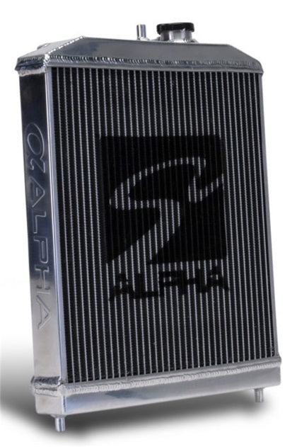 Skunk2 Alpha Series 92-00 Honda Civic Radiator (Half Size) (Dual