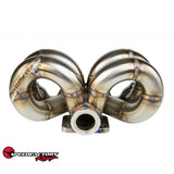 SpeedFactory Racing Stainless Steel Ramhorn Turbo Manifold