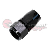 SpeedFactory Racing -12AN Straight black Hose End