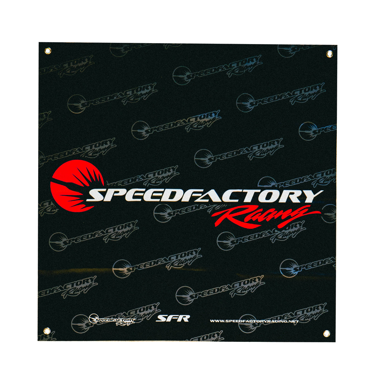 SpeedFactory Logo Shop Banner – Dynamic Performance Racing