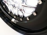 Keizer "Slepen" Skinnies Rear Honda Drag Wheel - Black Barrel