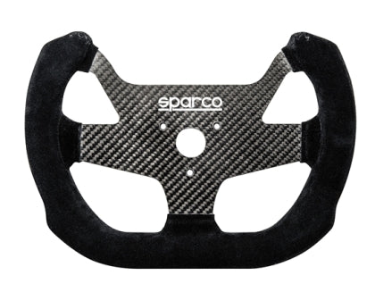 Sparco Steering Wheel F10C Carbon Suede Black