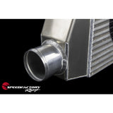 SpeedFactory Standard Front Mount Intercooler Upgrade for 1993-1998 MKIV Toyota Supra Turbo - 3" Inlet / 3" Outlet (Stock to 850HP)